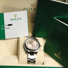 Rolex DateJust 178240 Stainless Steel Oyster Pink Dial Second Hand Watch Collectors 10