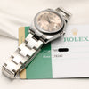 Rolex DateJust 178240 Stainless Steel Oyster Pink Dial Second Hand Watch Collectors 9