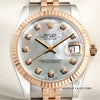 Rolex DateJust 178271 Steel & Rose Gold Second Hand Watch Collectors 2