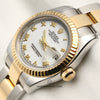 Rolex DateJust 179173 Steel & Gold Second Hand Watch Collectors 4