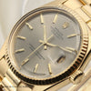 Rolex DateJust 18K Yellow Gold President Second Hand Watch Collectors 4