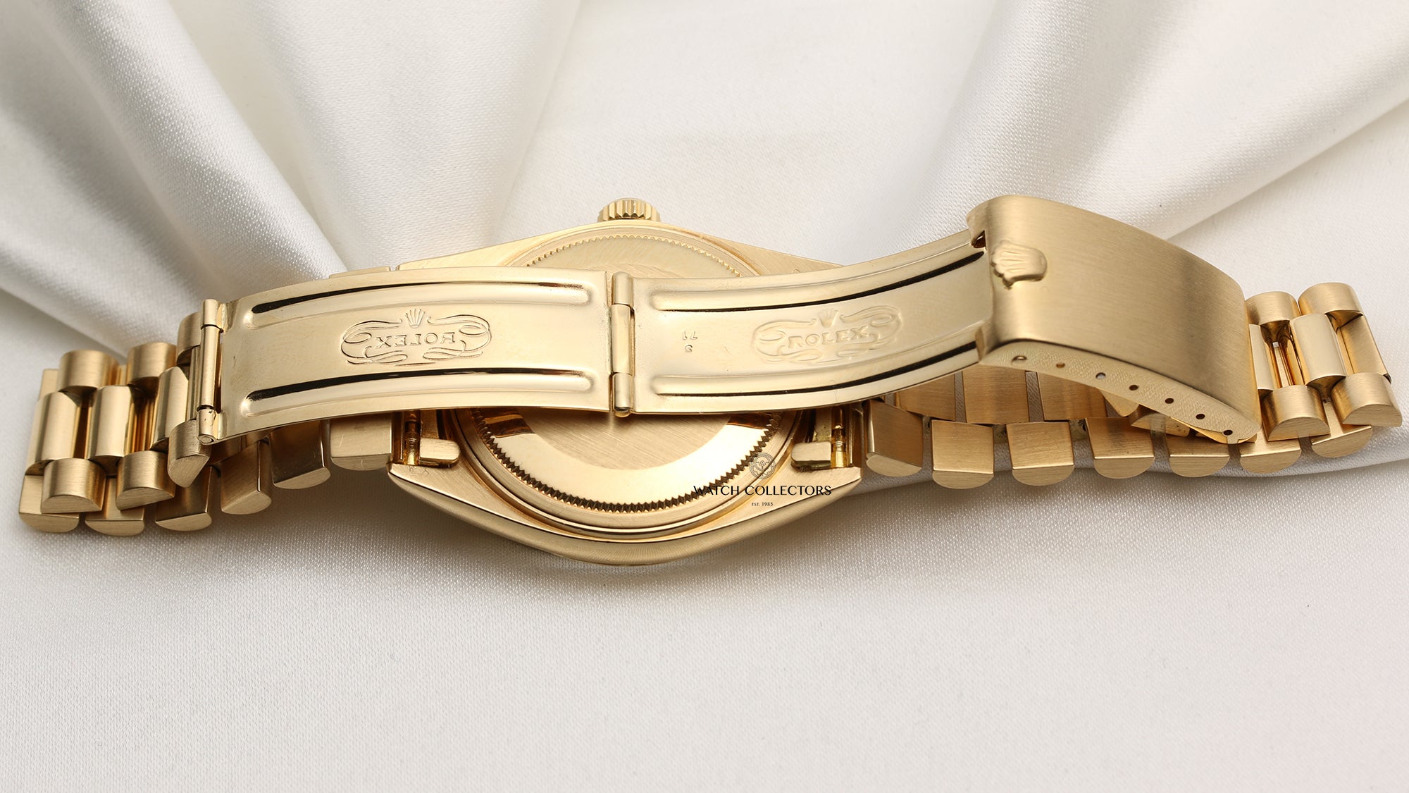 Rolex DateJust 18K Yellow Gold President Second Hand Watch Collectors 7