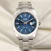 Rolex-DateJust-41-126300-Stainless-Steel-Blue-Dial-Second-Hand-Watch-Collectors-1