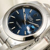 Rolex DateJust 41 126300 Stainless Steel Blue Dial Second Hand Watch Collectors 4