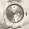 Rolex DateJust 41 126300 Stainless Steel Second Hand Watch Collectors 2