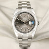 Rolex-DateJust-41-126300-Stainless-Steel-Silver-Dial-Second-Hand-Watch-Collectors-1