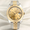 Rolex DateJust 41 126333 Steel & Gold Second Hand Watch Collectors 1