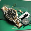 Rolex DateJust 41 126333 Steel & Gold Second Hand Watch Collectors 8