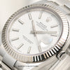 Rolex DateJust 41 126334 Steel & Gold 18K White Gold Bezel Second Hand Watch Collectors 4