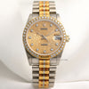 Rolex-DateJust-68149-18K-Three-Colour-Gold-Tridor-Diamond-Second-Hand-Watch-Collectors-1