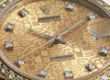Rolex-DateJust-68149-18K-Three-Colour-Gold-Tridor-Diamond-Second-Hand-Watch-Collectors-8