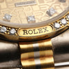 Rolex-DateJust-68149-18K-Three-Colour-Gold-Tridor-Diamond-Second-Hand-Watch-Collectors-9