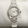 Rolex DateJust 69139 18K White Gold Diamond Dial & Bezel Second Hand Watch Collectors 1