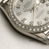 Rolex DateJust 69139 18K White Gold Diamond Dial & Bezel Second Hand Watch Collectors 5