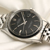 Rolex DateJust Black Dial Stainless Steel Second Hand Watch Collectors 5