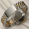 Rolex DateJust Blue Degrade Diamond Dial Steel & Gold Second Hand Watch Collectors 5