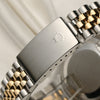Rolex DateJust Blue Degrade Diamond Dial Steel & Gold Second Hand Watch Collectors 6