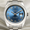 Rolex DateJust II 116300 Stainless Steel Second Hand Watch Collectors 2