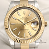 Rolex DateJust II 116333 Steel & Gold Second Hand Watch Collectors 2