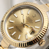 Rolex DateJust II 116333 Steel & Gold Second Hand Watch Collectors 4