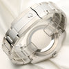 Rolex DateJust II 116334 Stainless Steel 18K White Gold Bezel Second Hand Watch Collectors 6