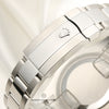 Rolex DateJust II 116334 Stainless Steel 18K White Gold Bezel Second Hand Watch Collectors 8