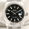 Rolex DateJust II 116334 Stainless Steel Oyster Bracelet Second Hand Watch Collectors 2