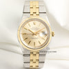 Rolex DateJust OysterQuartz Steel & Gold Second Hand Watch Collectors 1