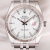 Rolex DateJust Stainless Steel Second Hand Watch Collectors 2