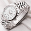 Rolex DateJust Stainless Steel Second Hand Watch Collectors 3