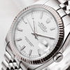 Rolex DateJust Stainless Steel Second Hand Watch Collectors 4