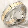 Rolex DateJust Steel & Gold Diamond Bezel Floral Second Hand Watch Collectors 7