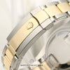 Rolex DateJust Steel & Gold Diamond Bezel Floral Second Hand Watch Collectors 9