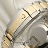 Rolex DateJust Steel & Gold Jubilee Black Dial Second Hand Watch Collectors 9