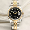 Rolex DateJust Steel & Gold Second Hand Watch Collectors 1