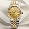 Rolex DateJust Steel & Gold Second Hand Watch Collectors 1