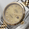 Rolex DateJust Steel & Gold Second Hand Watch Collectors 4
