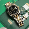 Rolex DateJust Steel & Gold Second Hand Watch Collectors 9