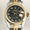 Rolex DateJust Steel & Gold Stone Dial Second Hand Watch Collectors 2