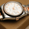 Rolex DateJust Steel & Rose Gold Second Hand Watch Collectors 3