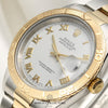Rolex DateJust Turnograph Steel & Gold Second Hand Watch Collectors 4