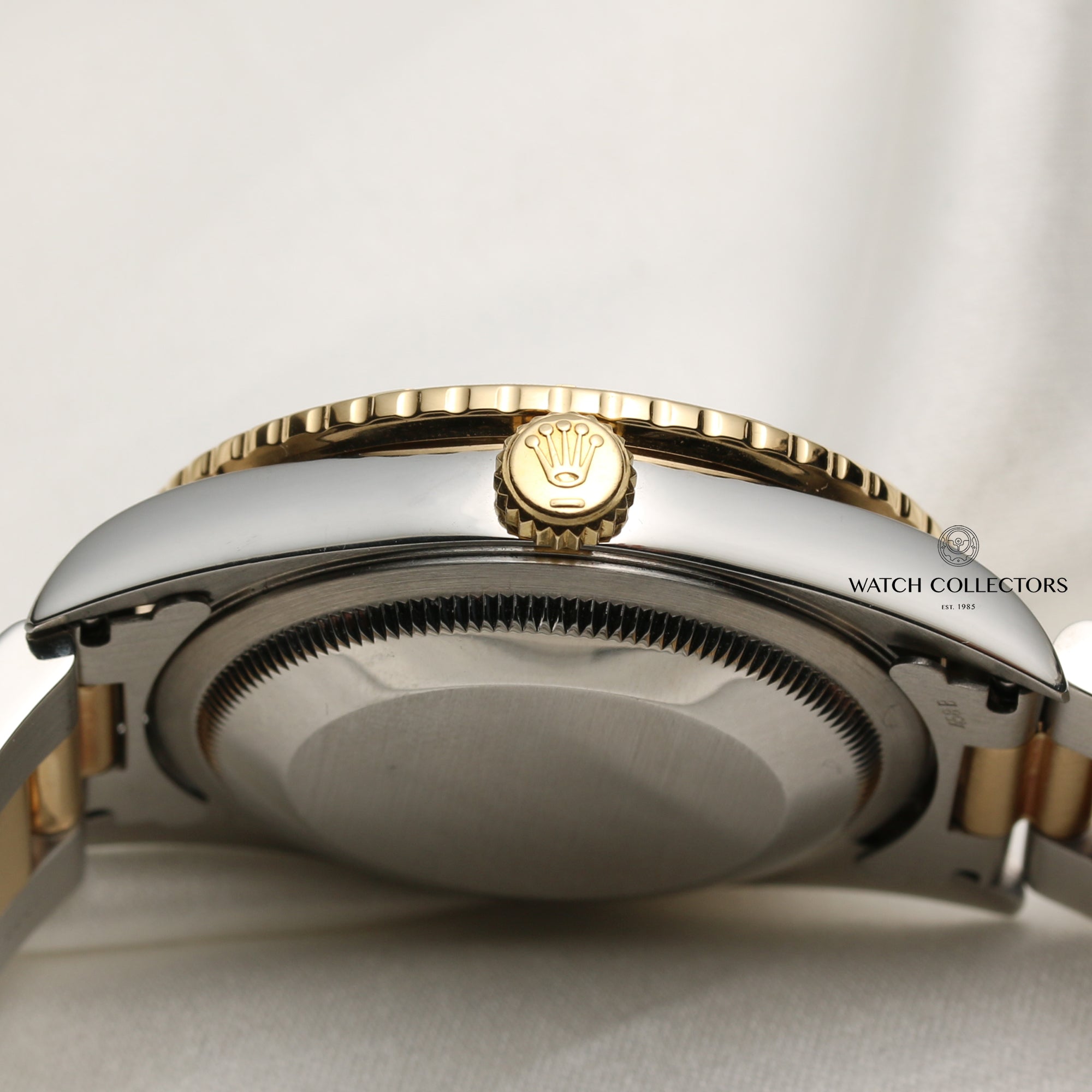 Rolex DateJust Turnograph Steel & Gold Second Hand Watch Collectors 5