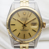 Rolex Datejust 16233 Steel & Gold Second Hand Watch collectors 2