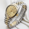 Rolex Datejust 16233 Steel & Gold Second Hand Watch collectors 3