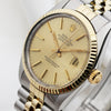 Rolex Datejust 16233 Steel & Gold Second Hand Watch collectors 4