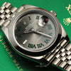 Rolex Datejust 41 126300 Wimbledon Stainless Steel Second Hand Watch Collectors 5