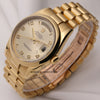 Rolex-Day-Date-118208-Champagne-Arabic-Numeral-Dial-18K-Yellow-Gold-Second-Hand-Watch-Collectors-3