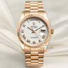 Rolex Day-Date 118235 18K Rose Gold Second Hand Watch Collectors 1