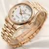 Rolex Day-Date 118235 18K Rose Gold Second Hand Watch Collectors 3