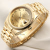 Rolex Day-Date 118238 18K Yellow Gold Champagne Dial Second Hand Watch Collectors 3